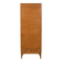 Antique Scandinavian filing cabinet, tambour archive cabinet, high-end, single, Sweden, 1960s