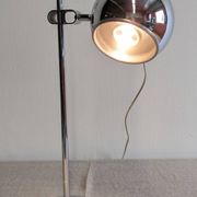 Chrome eye ball lamp, space age, Germany circa 1970.