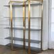 1970s "ARTELANO" SHELF FOR ROCHE BOBOIS IN THE FORM OF A SCREEN