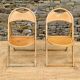 Vintage OTK folding chair pair