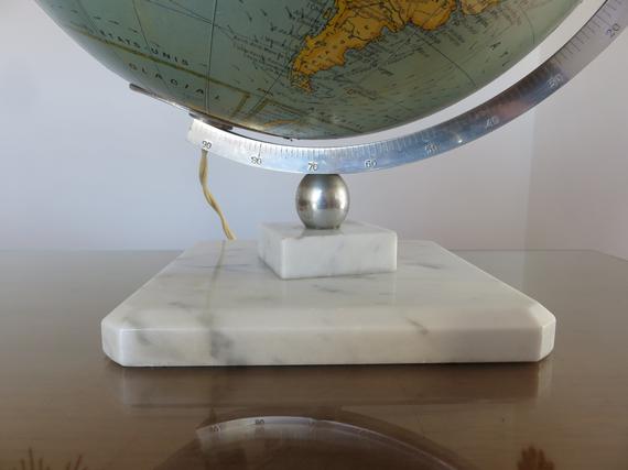 Globe Earth Girard and informed Baker years 40 50