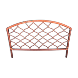 Bamboo and rattan headboard