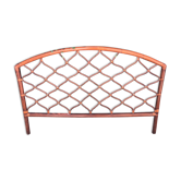 Bamboo and rattan headboard