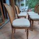 lot de 6 chaises en bois