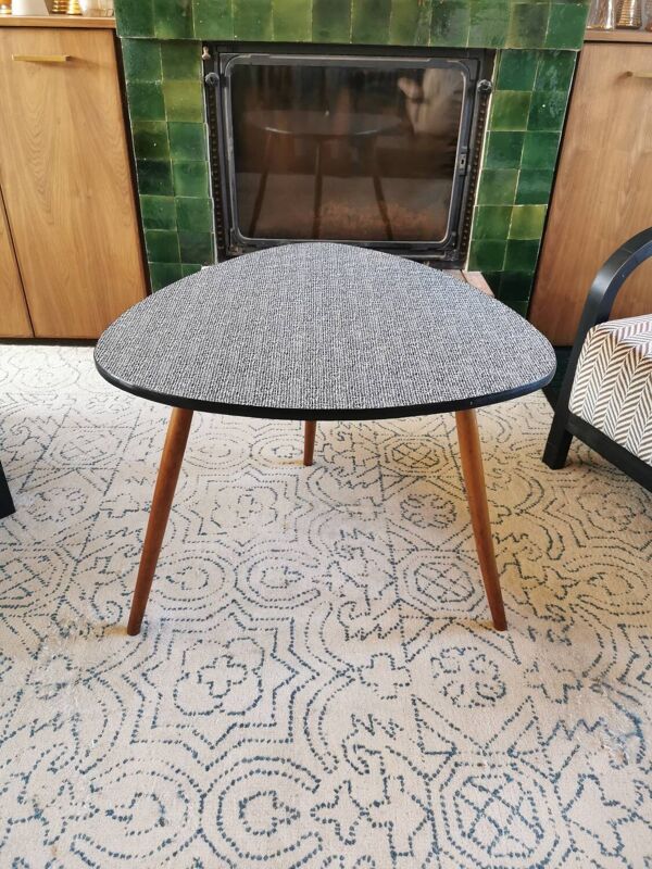 Table basse tripode vintage années 60