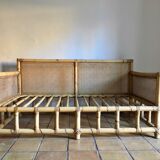 Rattan sofa