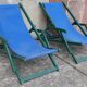 Paire de chaise longue