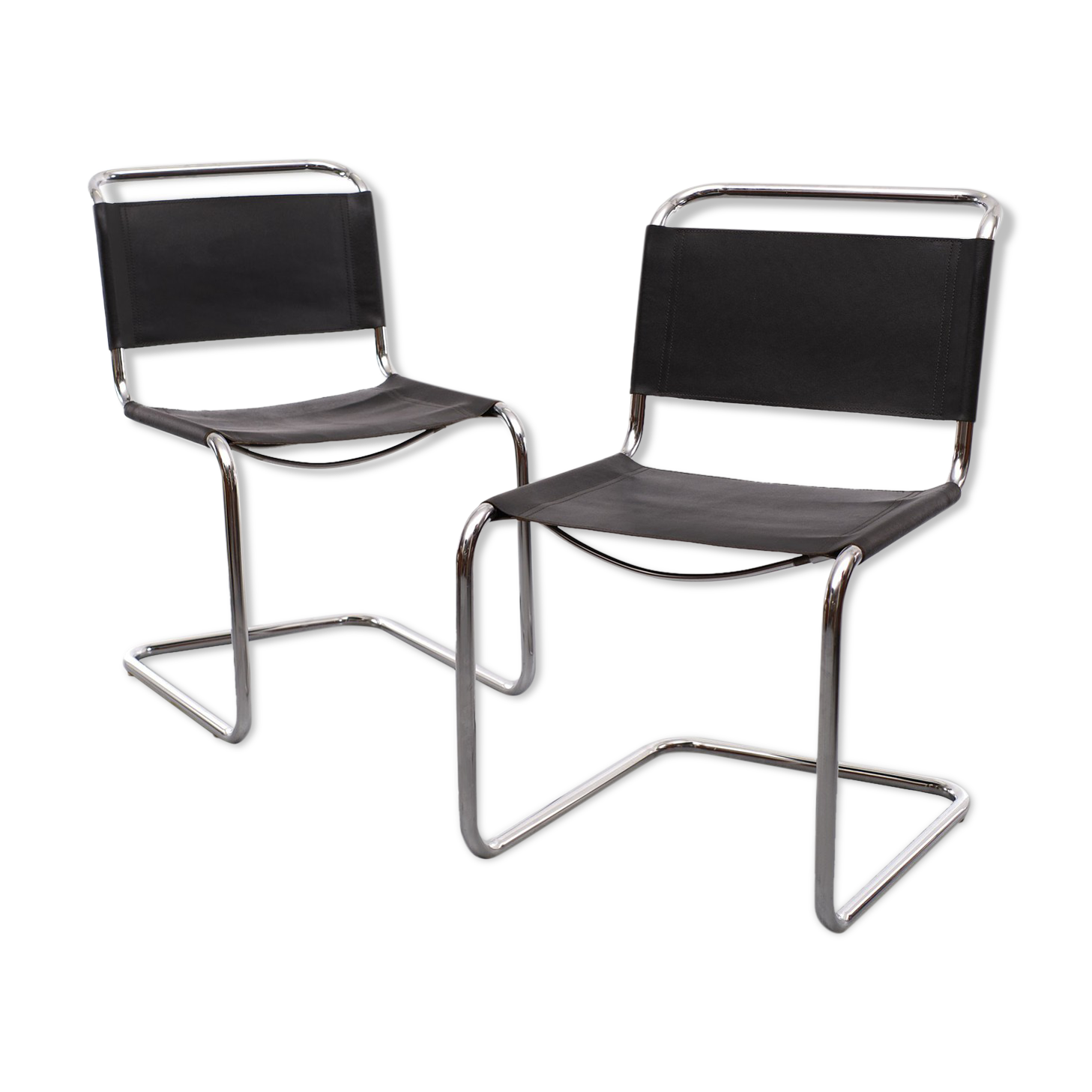 Vintage S33 Mart Stam Cantilever Chairs 1970s