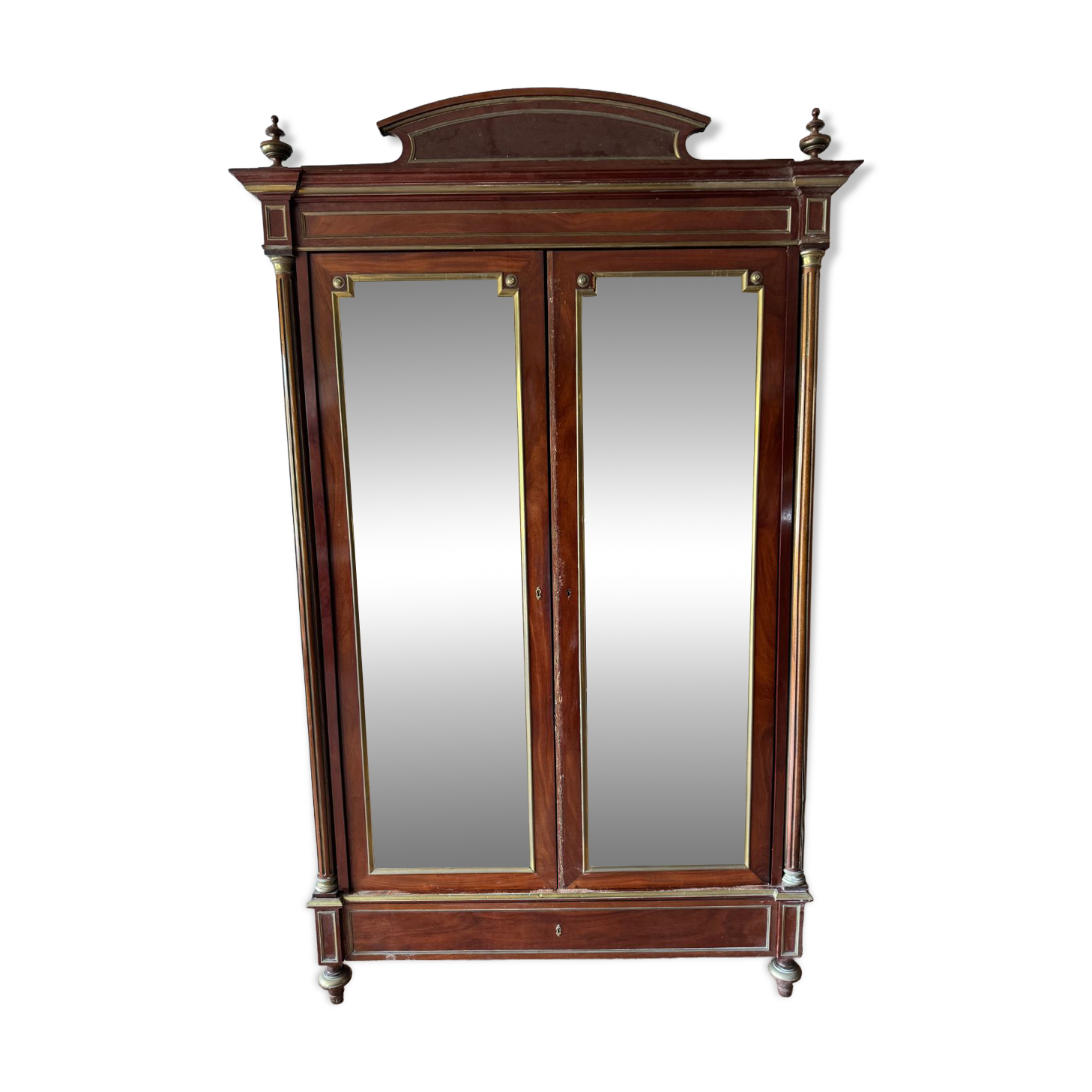 Louis XVI mahogany wardrobe