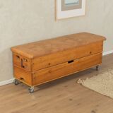 Vaulting Box as Bench  and Shoe Cabinet