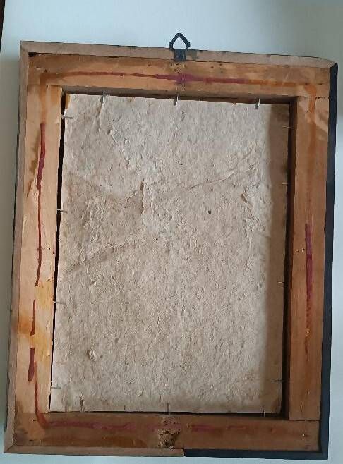 Antique painting on copper - 18th century - Martyrdom of Saint Bartholomew