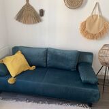 Velvet sofa