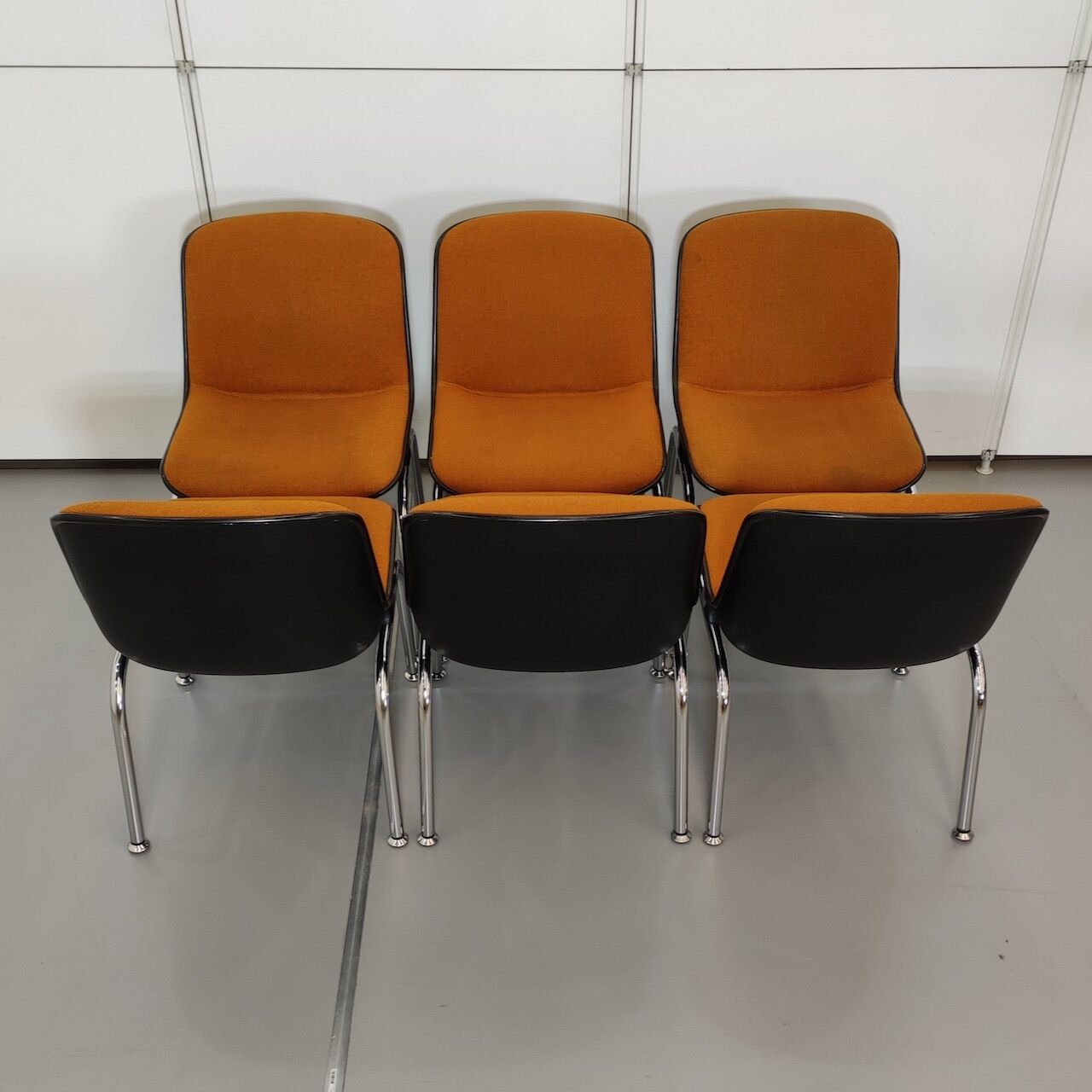 Ensemble de 6 chaises Comforto vintage