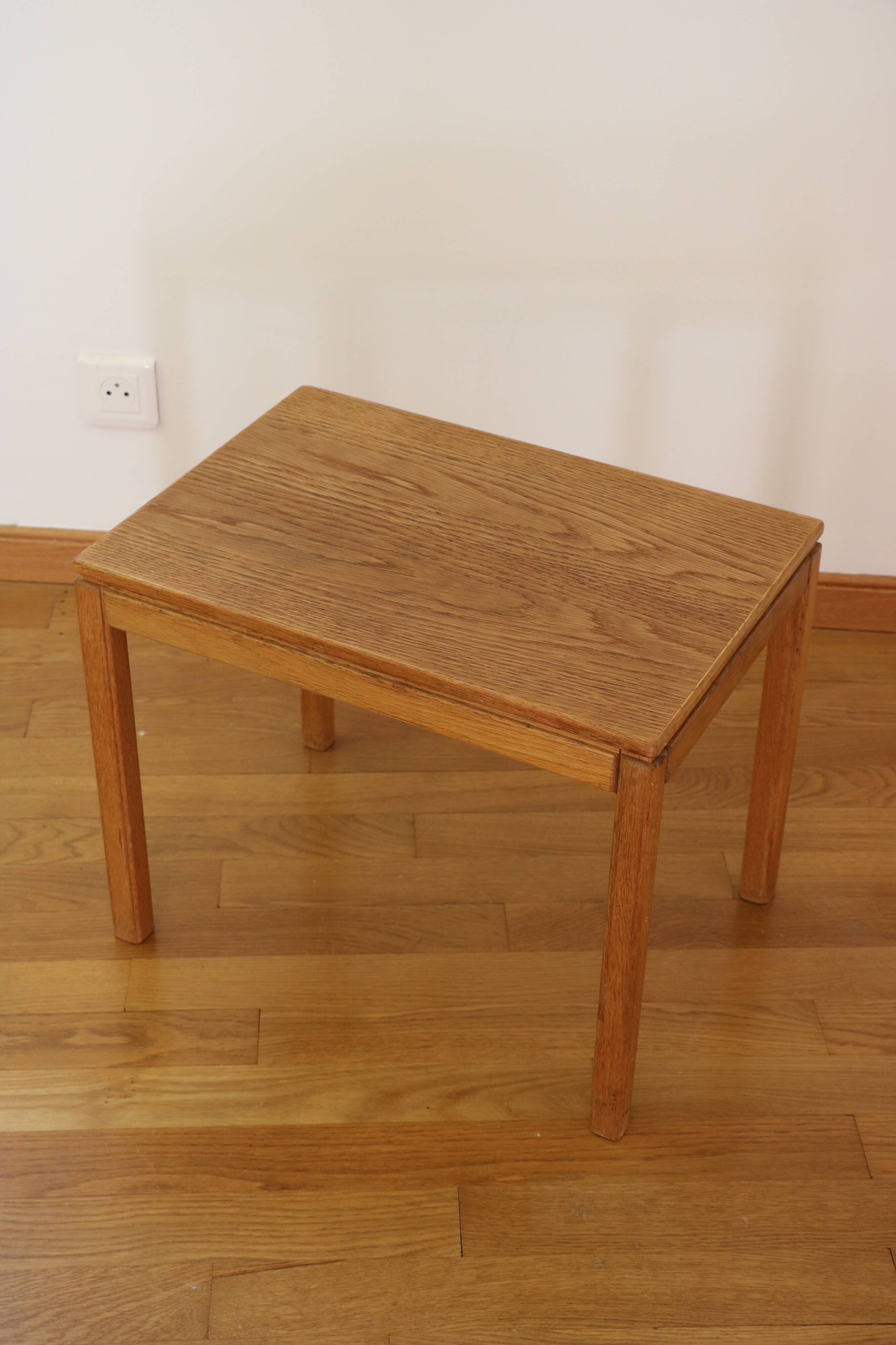 Small Scandinavian side coffee table 1960