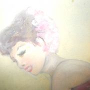 Oil on canvas dancer