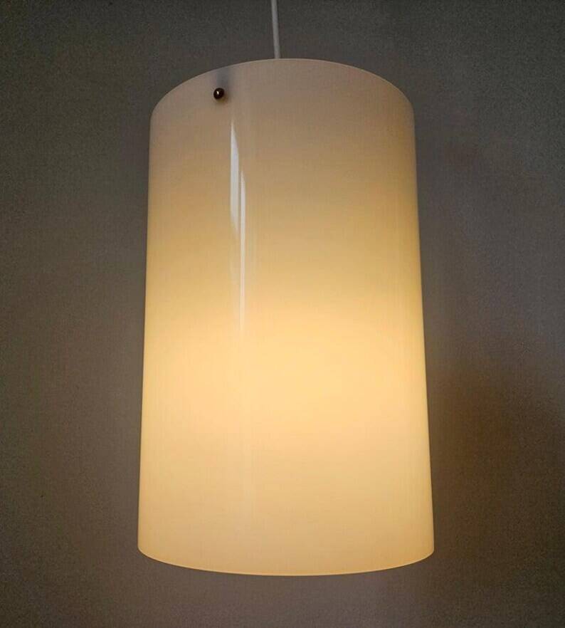Set of Three Rare Midcentury Pendants Fog & Morup, Denmark, 1960s