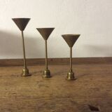 Brass candlesticks