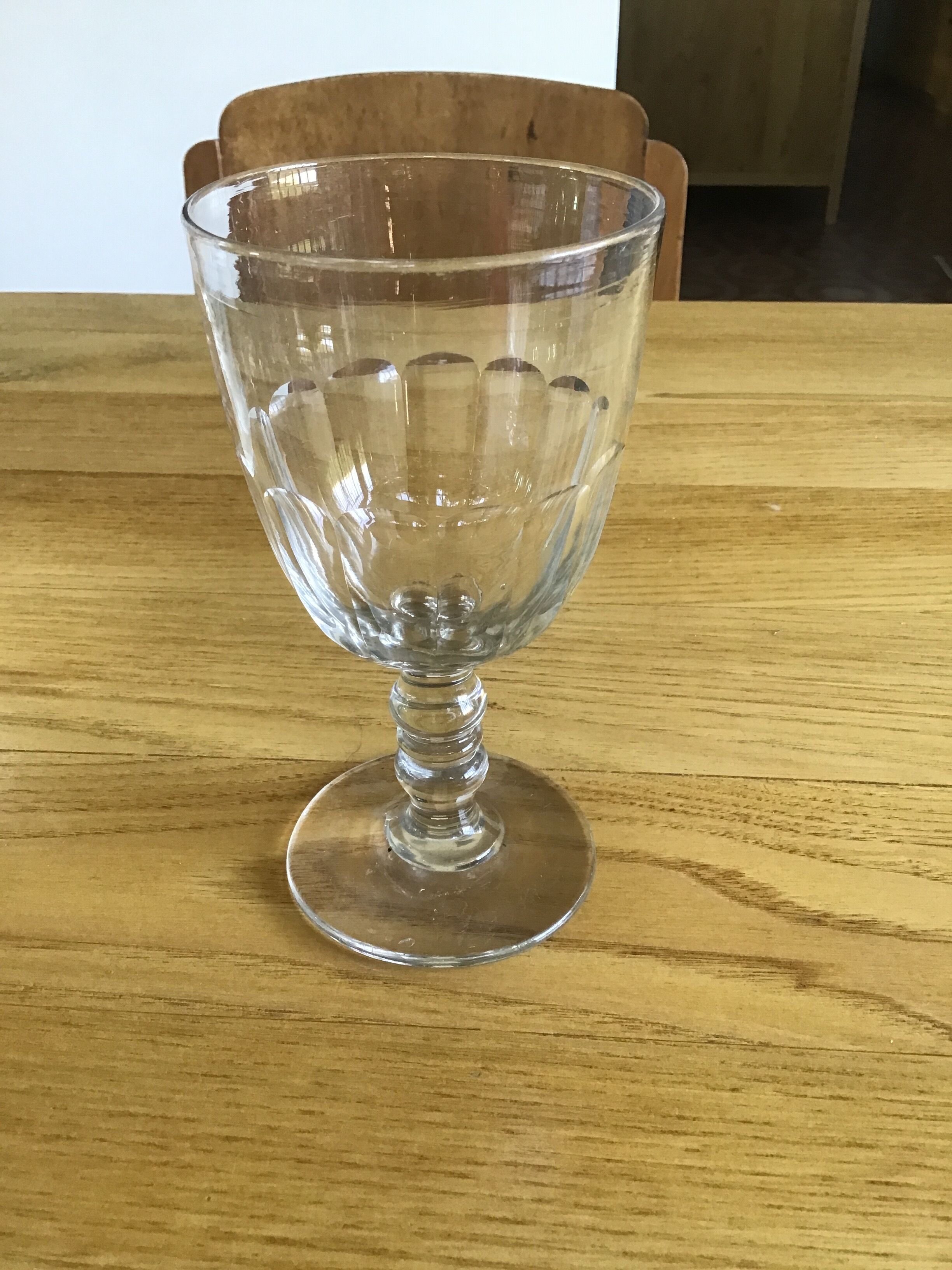 Old mirabeau crystal glass