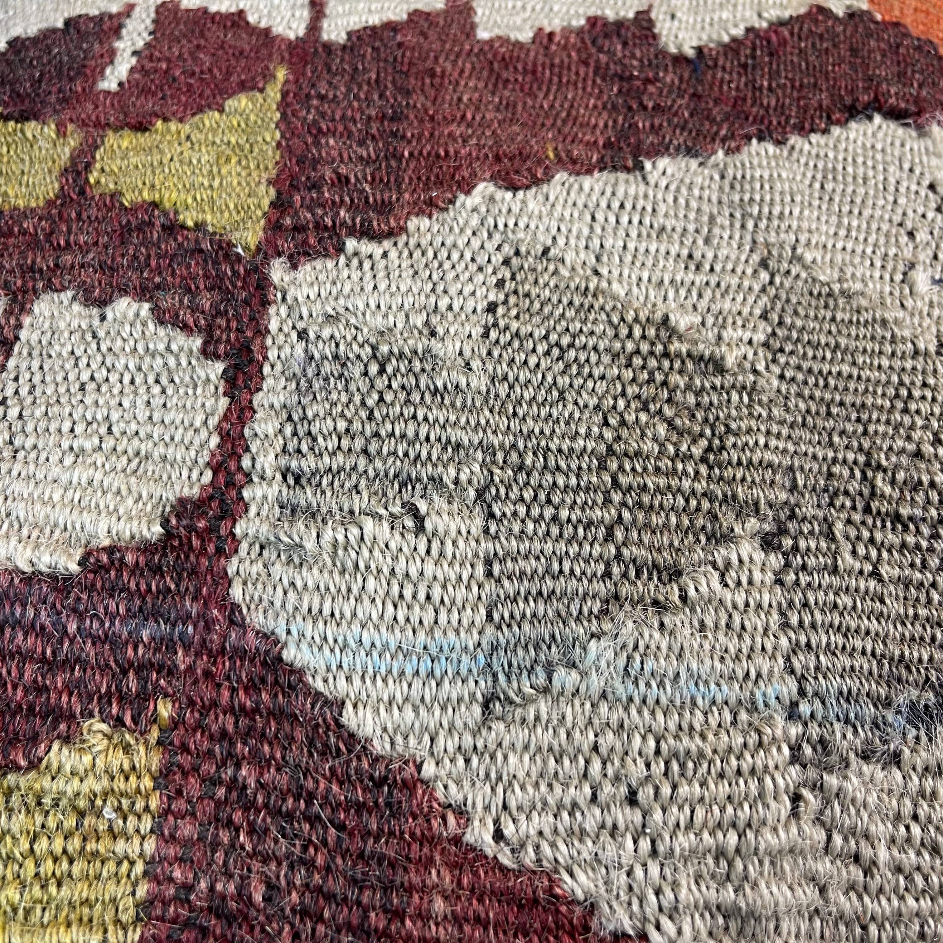 Turkish kilim cushion cover, 40 x 40 cm