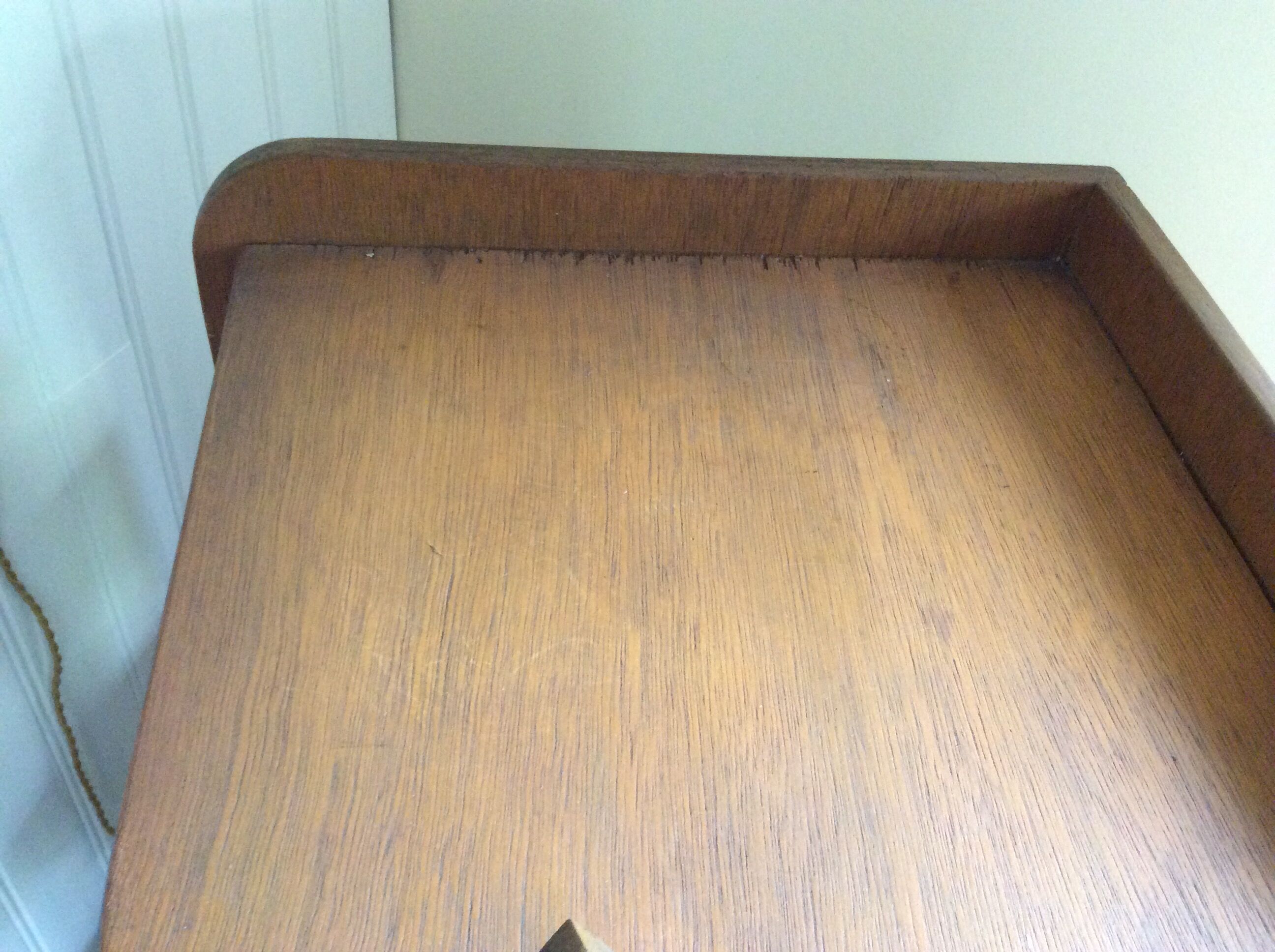 Wooden shelf