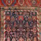 Handmade antique Persian Bakshaish runner 97cm x 375cm 1880s
