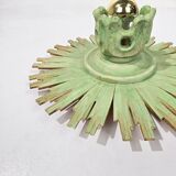 Sunburst wall lamp
