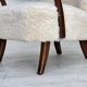 1960s, Danish design by A. Christensen for Slagelse Møbelværk, sheepskin.