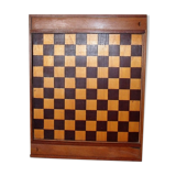 Wood checkered games Parcheesi game of checkers