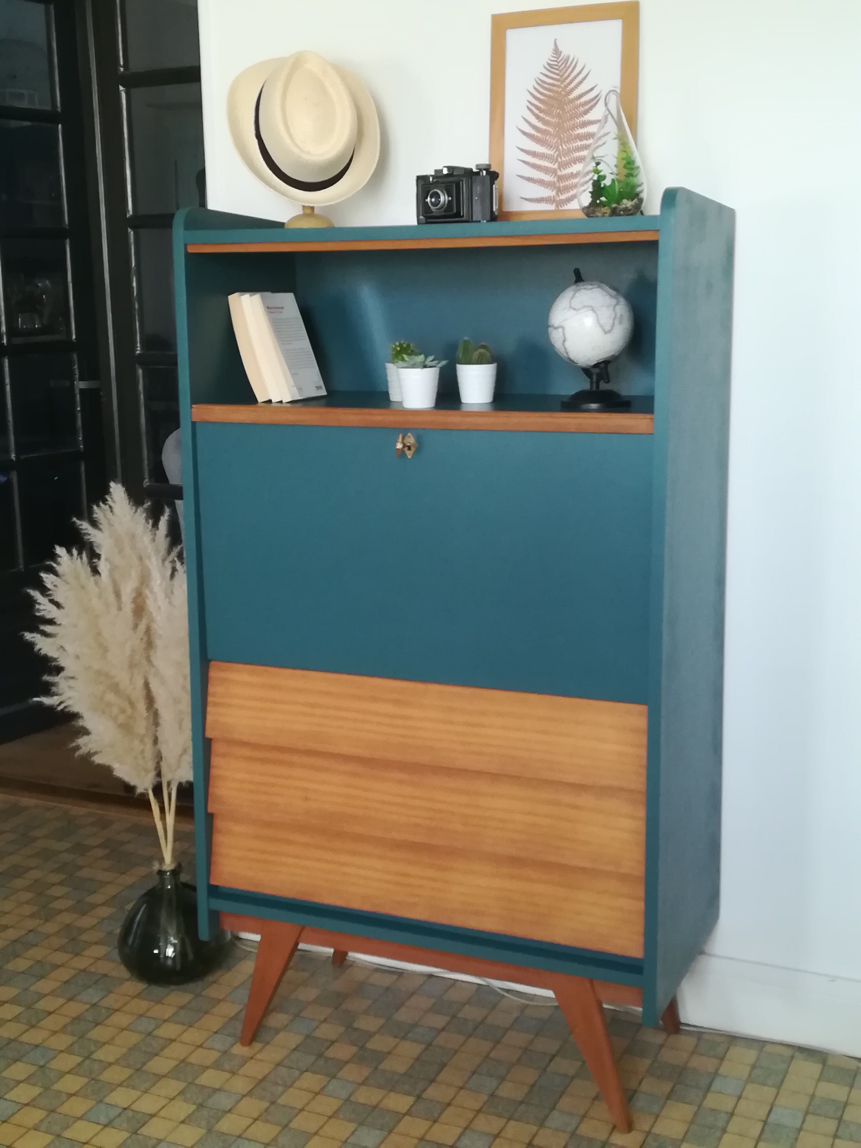 Vintage secretary 50s