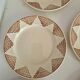 Set of 10 Dessert Plates Saint Amand Model 4054