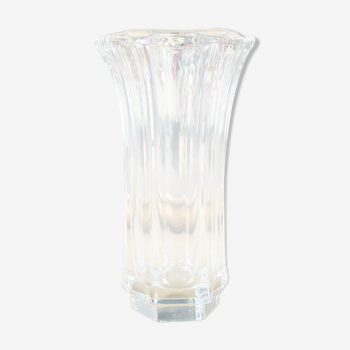 Vase vintage Art déco - Vase vintage en cristal de Bohème