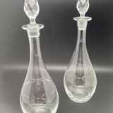 Carafe à alcool verre ciselé – MPM0324VLP6