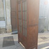 Pair of pine Parisian wardrobes circa 1935