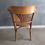 Fauteuil ancien en bois courbé - Europe de l'est