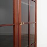 Vitrine en acajou, design danois, années 1970, fabriquée au Danemark