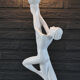 Large table lamp Art Deco style 1960s-70s