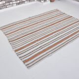 Colorful Vintage Striped Kilim Hmep Rug SKU 3666