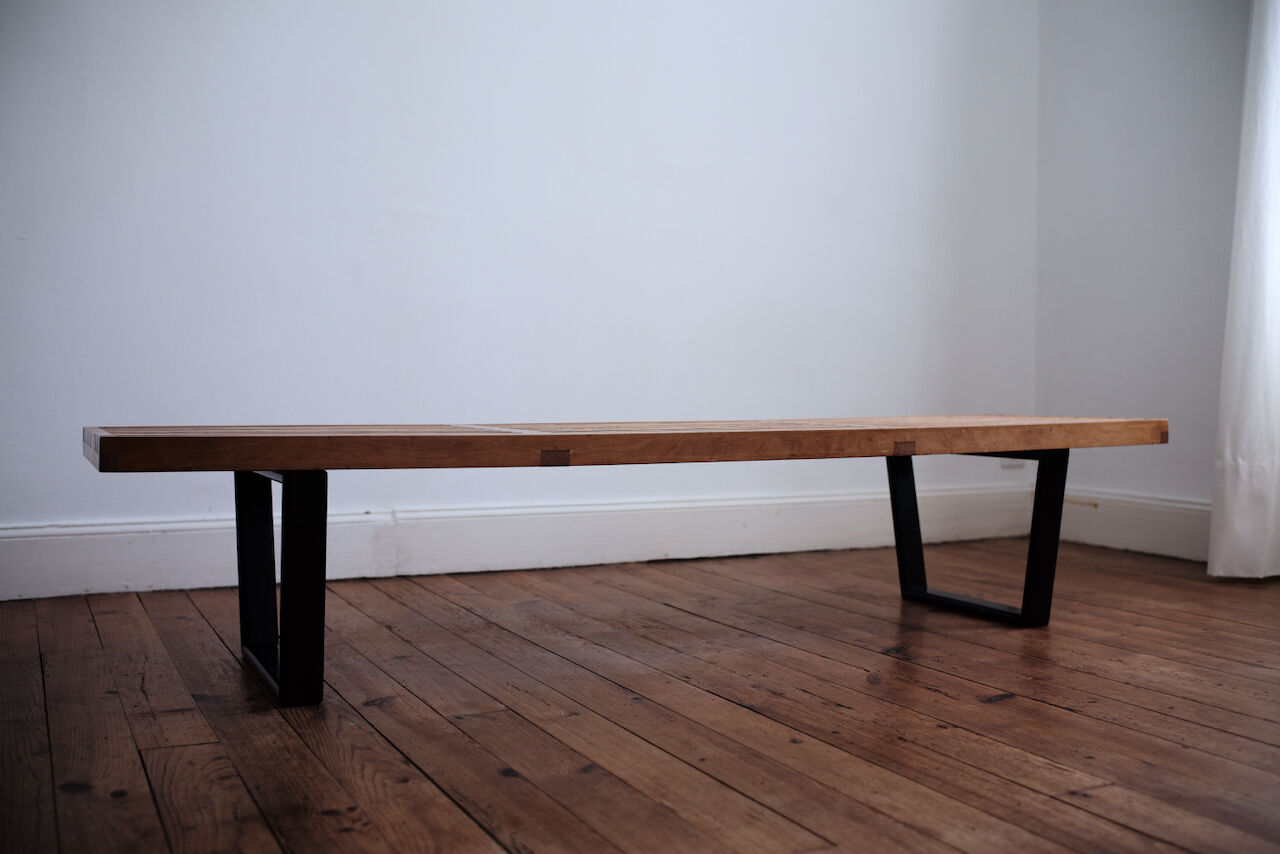 George Nelson bench for Herman Miller, first version