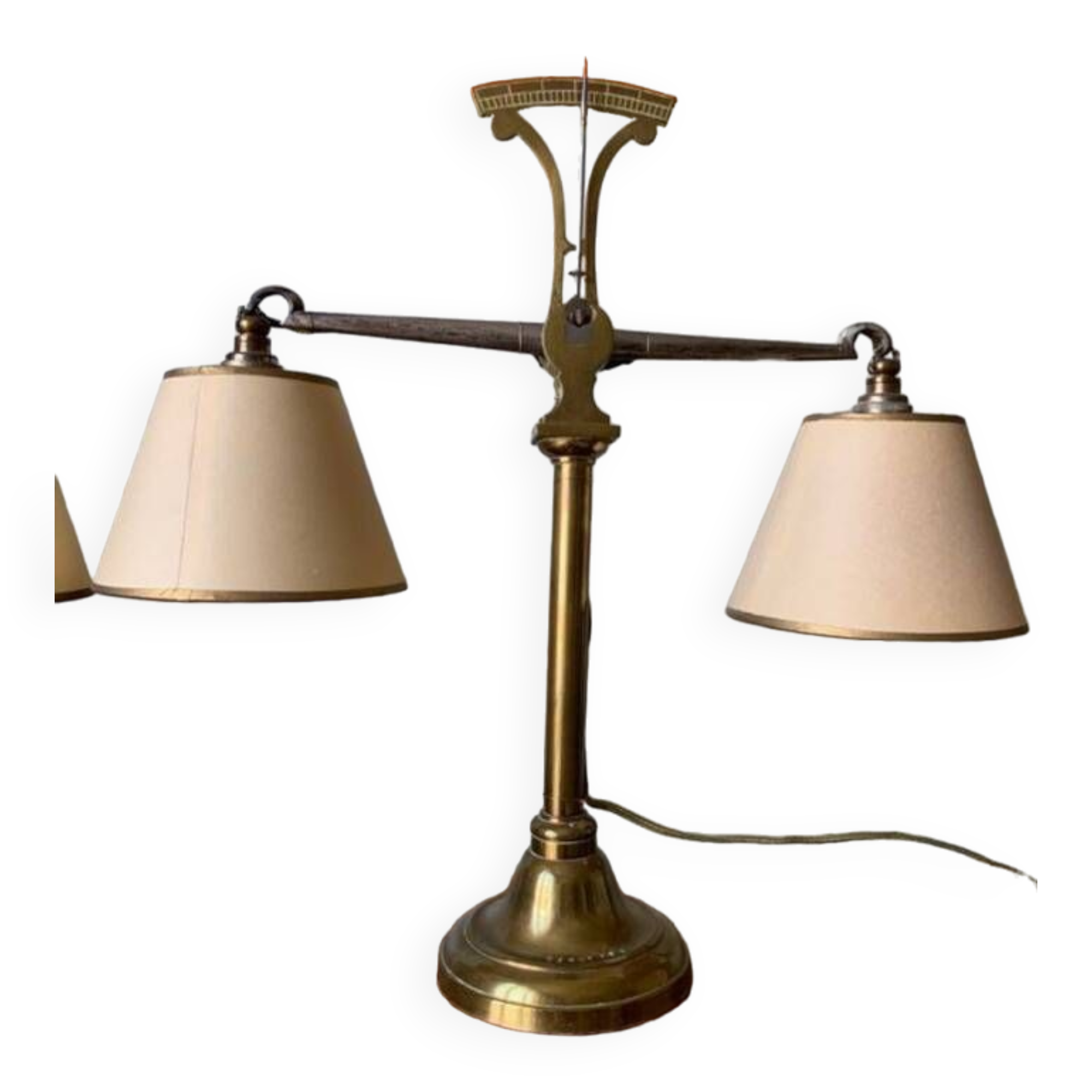 Pair of old table lamps