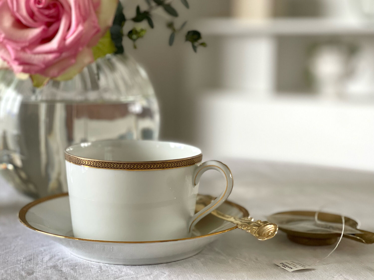 Tasse et soucoupe Haviland