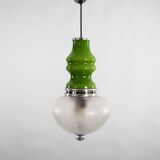 Pendant lamp, Italian design, 1970s, production: Mazzega