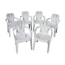Suite of 6 Mambo chairs by Paulin for Stamp