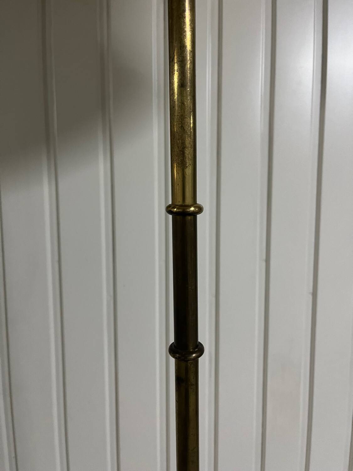 Brass floor lamp