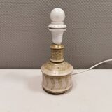 Ceramic table lamp from Danish Søholm, designed by Joseph Simon. Estimated 1970s.