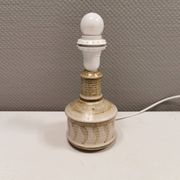Lampe de table en céramique Søholm, conçue par Joseph Simon, années 1970