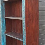 Très grande bibliothèque ancienne en bois
