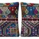 Set of 2 vintage kilim cushion covers 48x51 cm