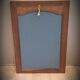 Miroir bois moustache