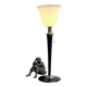 Large Mazda art deco table lamp