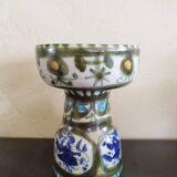 Kéraluc candlestick Quimper signed L'Helguen